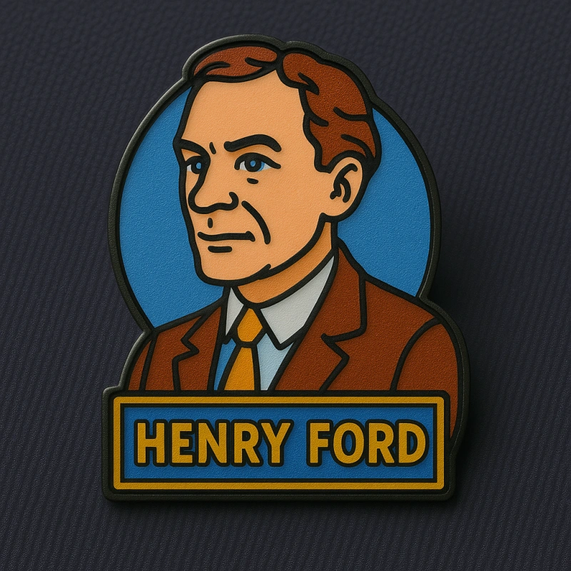 Henry Ford’s Soft Enamel Lapel Pins - CustomBlitz.com