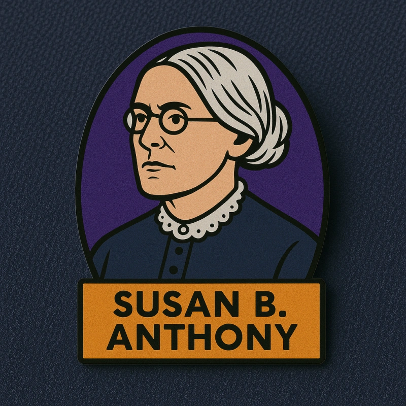 Custom Susan B. Anthony’s Lapel Pins & Badges - CustomBlitz.com