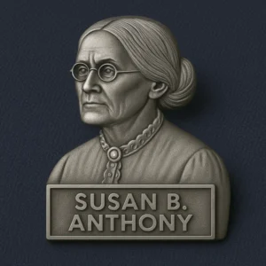 Susan B. Anthony’s Metal Lapel Pins & Badges - CustomBlitz.com