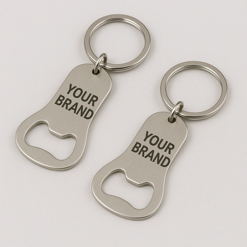 Custom shaped metal keychains for your brand - CustomBlitz.com