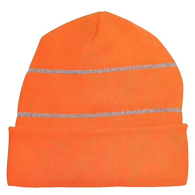 CustomKnitBeaniewithReflectiveStripesNeonOrange_20230714WSGEB7