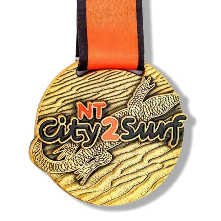 Custom City Surf Medals - CustomBlitz.com