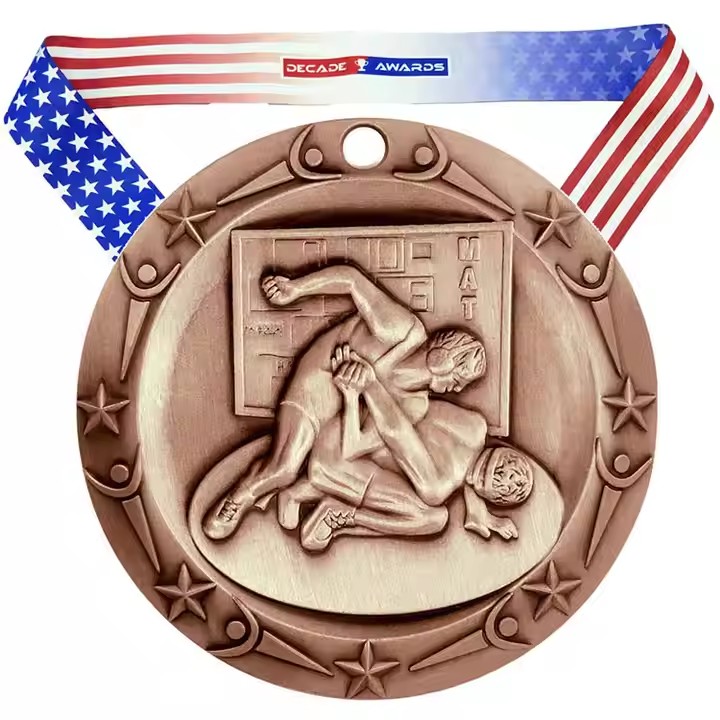 Custom Wrestling Medals - CustomBlitz.com