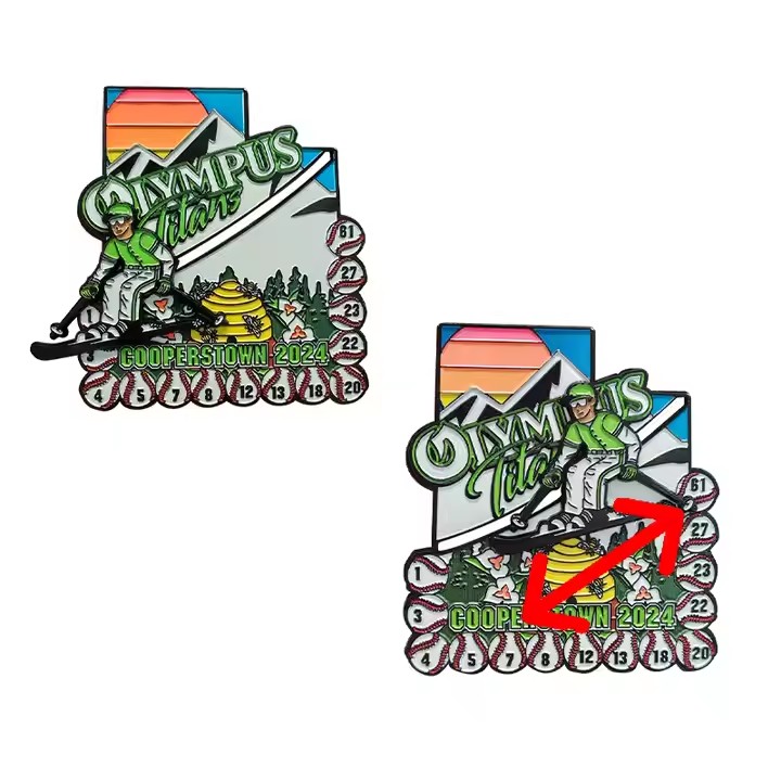 Custom Sliding Enamel Pins - CustomBlitz.com