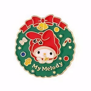 Custom Buy My Melody Christmas Pin Badge- CustomBlitz.com