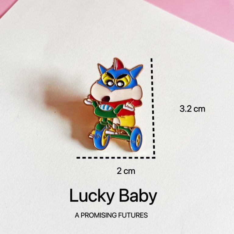 Custom Buy Superman Crayon Shin-chan Pin Badge Size- CustomBlitz