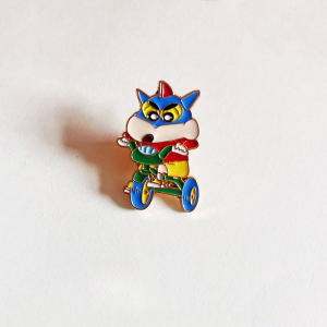 Custom Buy Superman Crayon Shin-chan Pin Badge- CustomBlitz.com