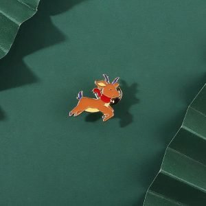 Custom Buy Reindeer Pin Badge- CustomBlitz.com