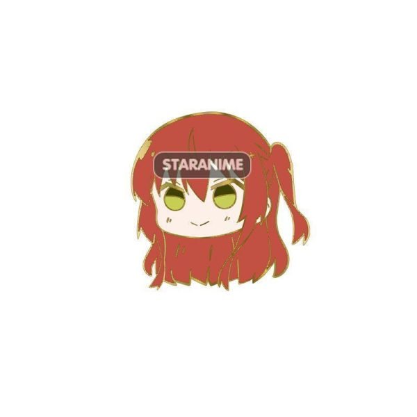 Custom Buy Blonde Anime Girl Pin Badge- CustomBlitz.com