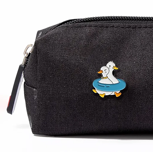 Custom Buy Cute Duck Pin Badge Usage Scenarios- CustomBlitz