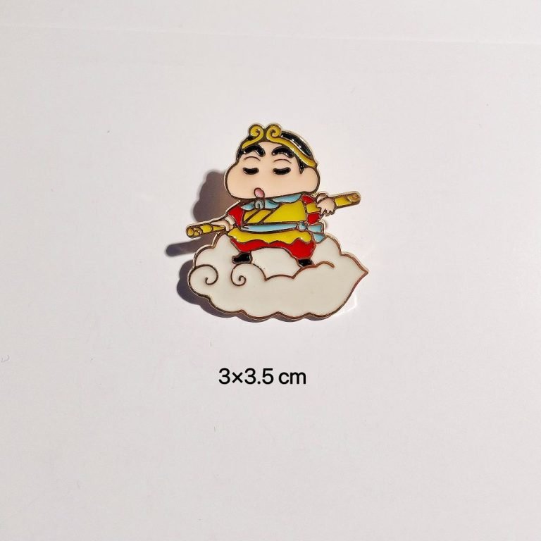 Custom Buy Shin-chan Monkey King Pin Badge Size- CustomBlitz
