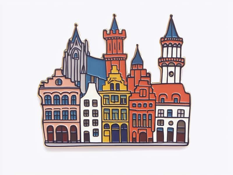 Custom Belgium symbols Lapel Pins & Magnets - CustomBlitz.com