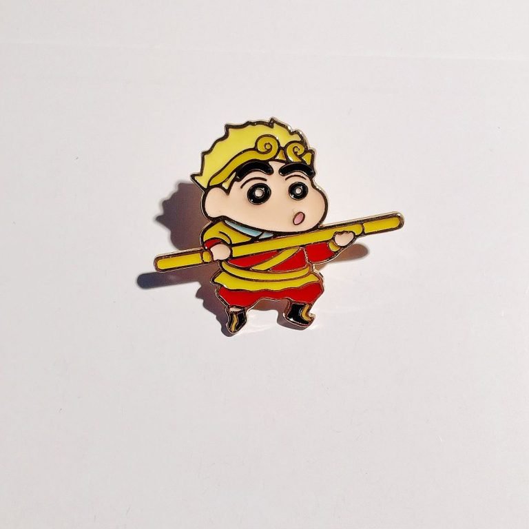 Custom Buy Shin-chan Monkey King Pin Badge - CustomBlitz.com