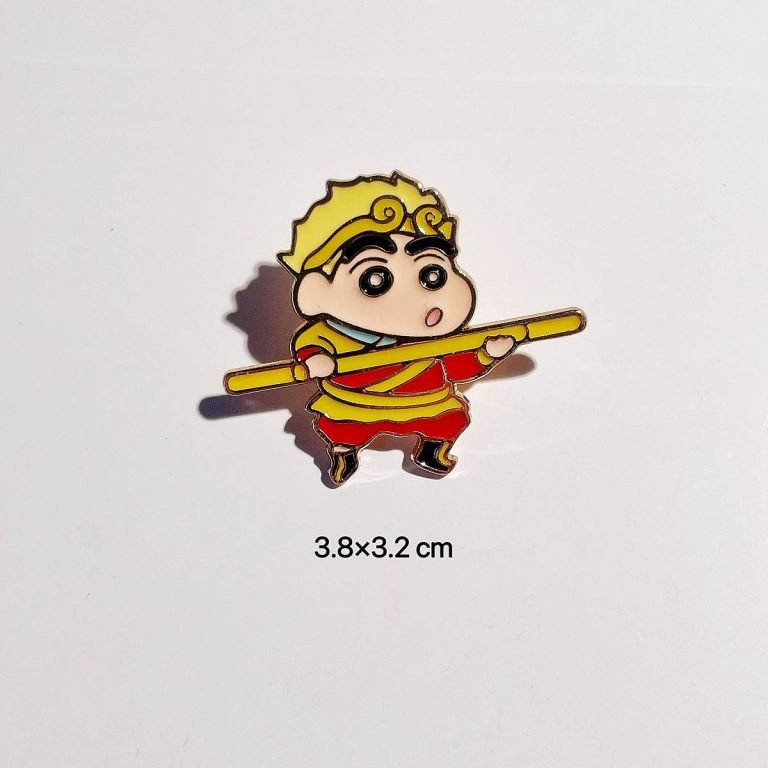 Custom Buy Shin-chan Monkey King Pin Badge Size- CustomBlitz