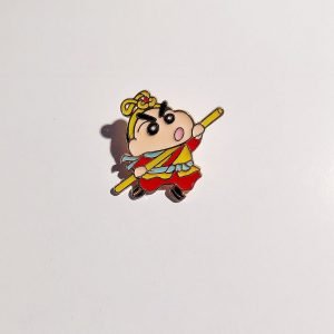 Custom Buy Shin-chan Monkey King Pin Badge - CustomBlitz.com