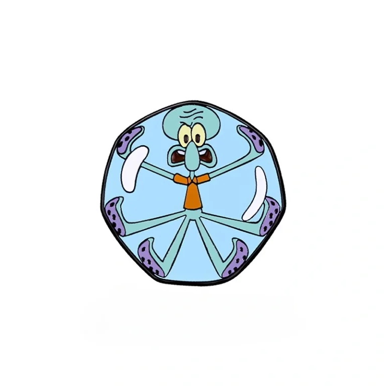 Custom Buy Squidward Pins Badge - CustomBlitz.com