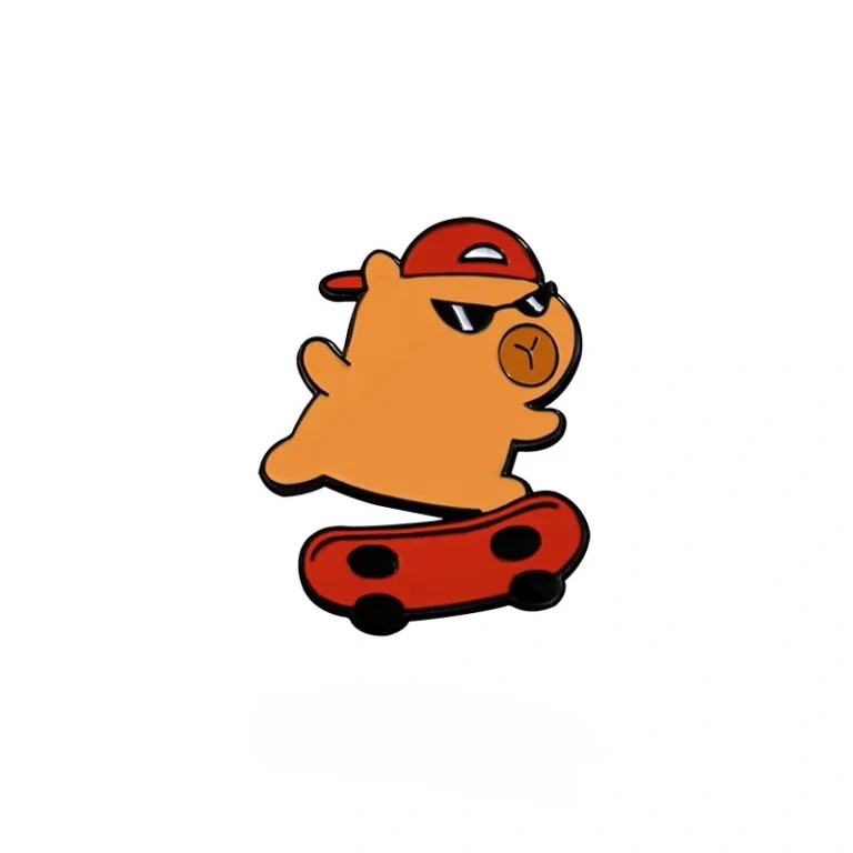 Custom Buy Capybara Pins Badge - CustomBlitz.com
