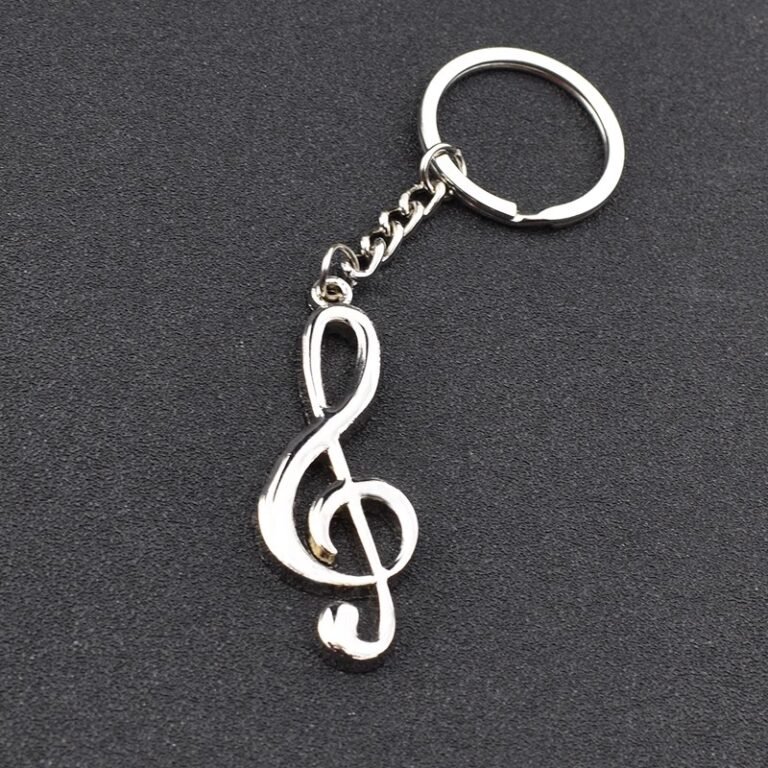 Custom Buy Music Note Keychains & Keyrings - CustomBlitz.com