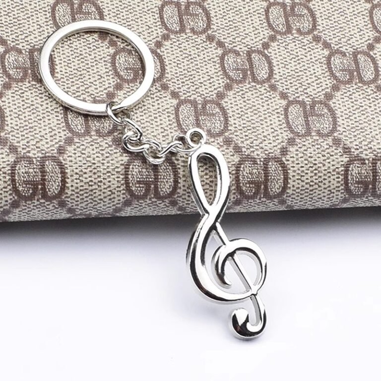 Custom Buy Music Note Keychains & Keyrings Usage Scenarios- CustomBlitz