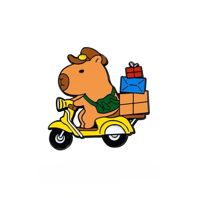 Custom Buy Capybara Pins Badge - CustomBlitz.com