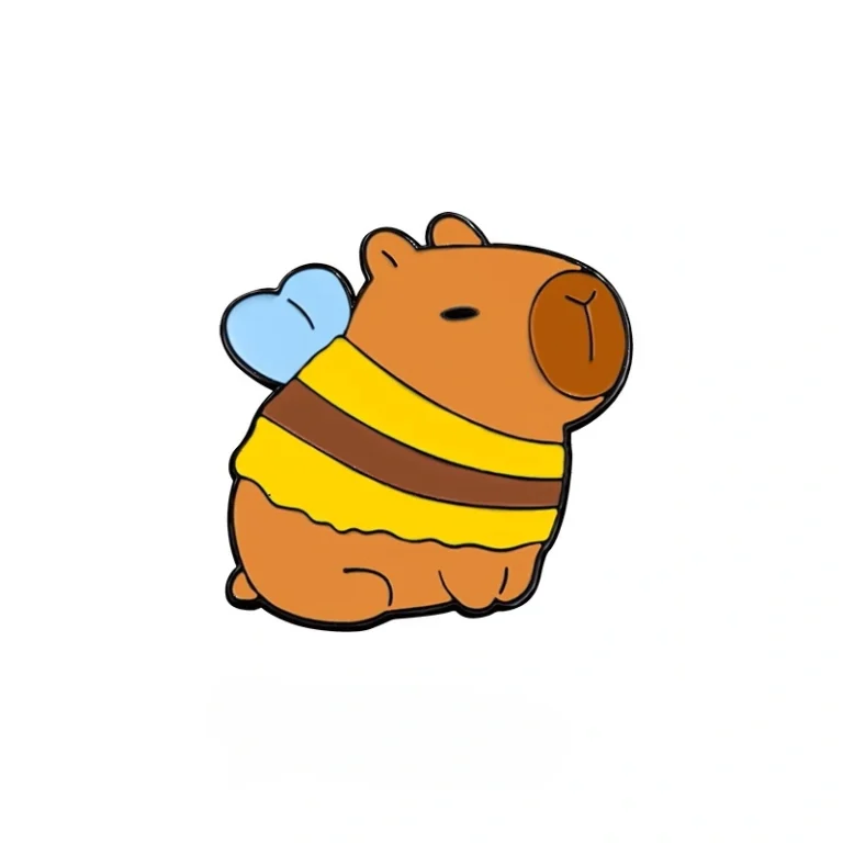 Custom Buy Bee Bear Pins Badge - CustomBlitz.com
