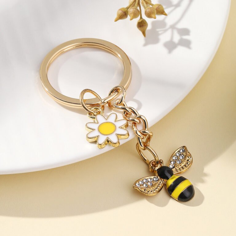 Custom Buy Bee Keychains & Keyrings Usage Scenarios- CustomBlitz