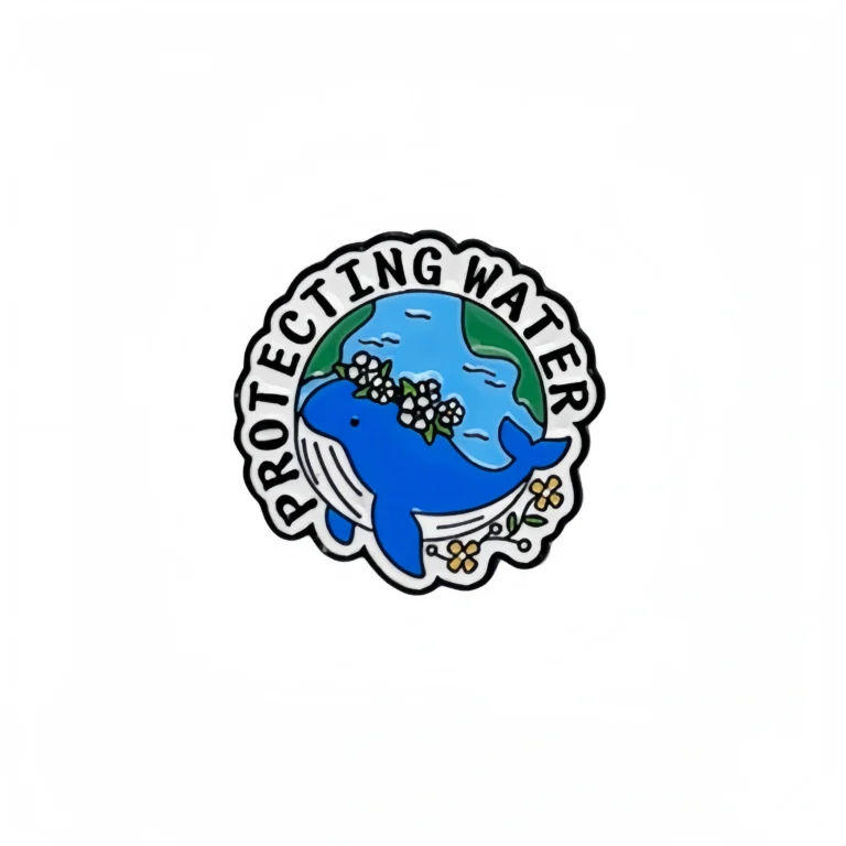 Custom Buy Protecting Water Pins Badge - CustomBlitz.com