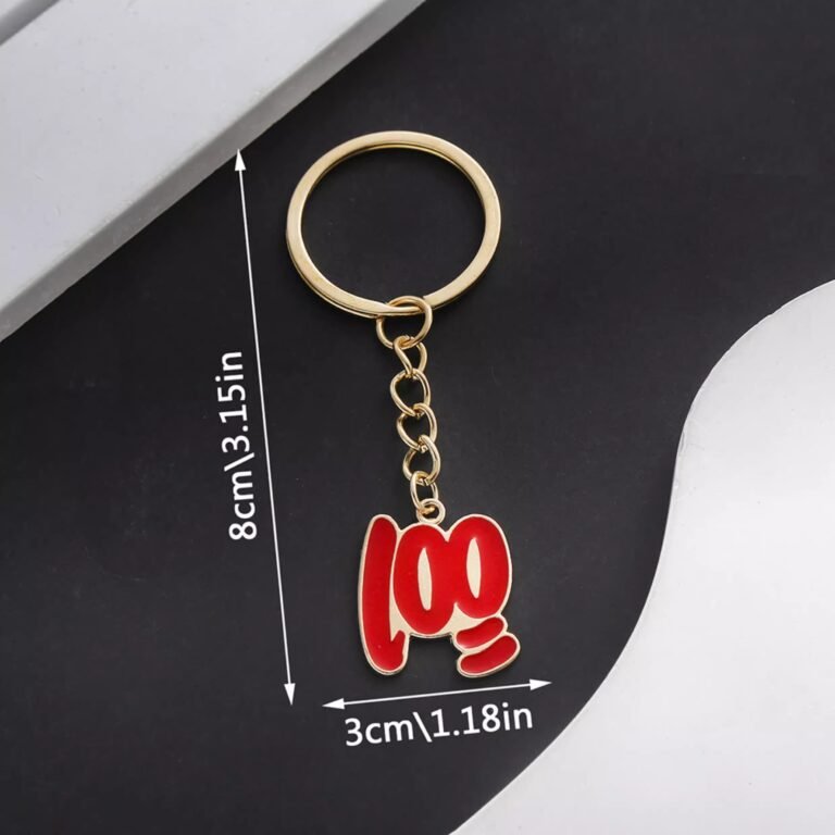 Custom Buy Emoji Keychains & Keyrings Size- CustomBlitz