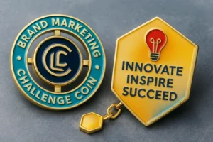 Custom Business Challenge Coins in Brand Marketing - CustomBlitz.com