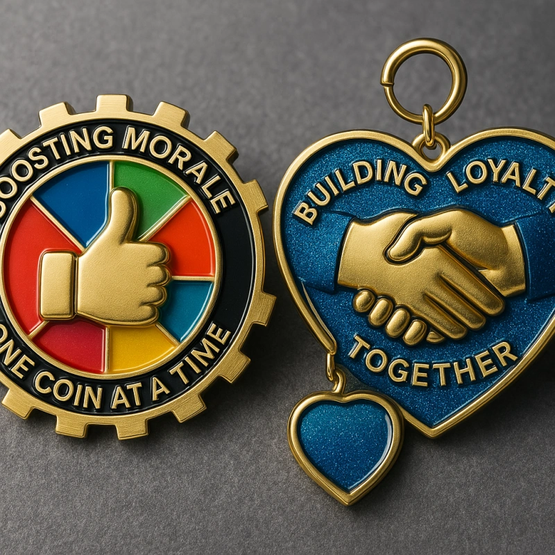 Custom Challenge Coins to Boost Employee Loyalty - CustomBlitz.com