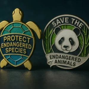 Custom Coins to Protect Endangered Animals - CustomBlitz.com