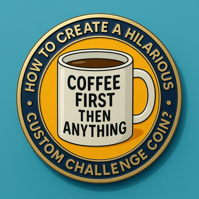 Custom Hilarious Challenge Coin - CustomBlitz.com