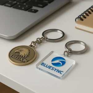 Custom Logo Keychains - CustomBlitz.com