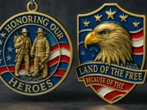 Custom Patriotic Challenge Coins - CustomBlitz.com