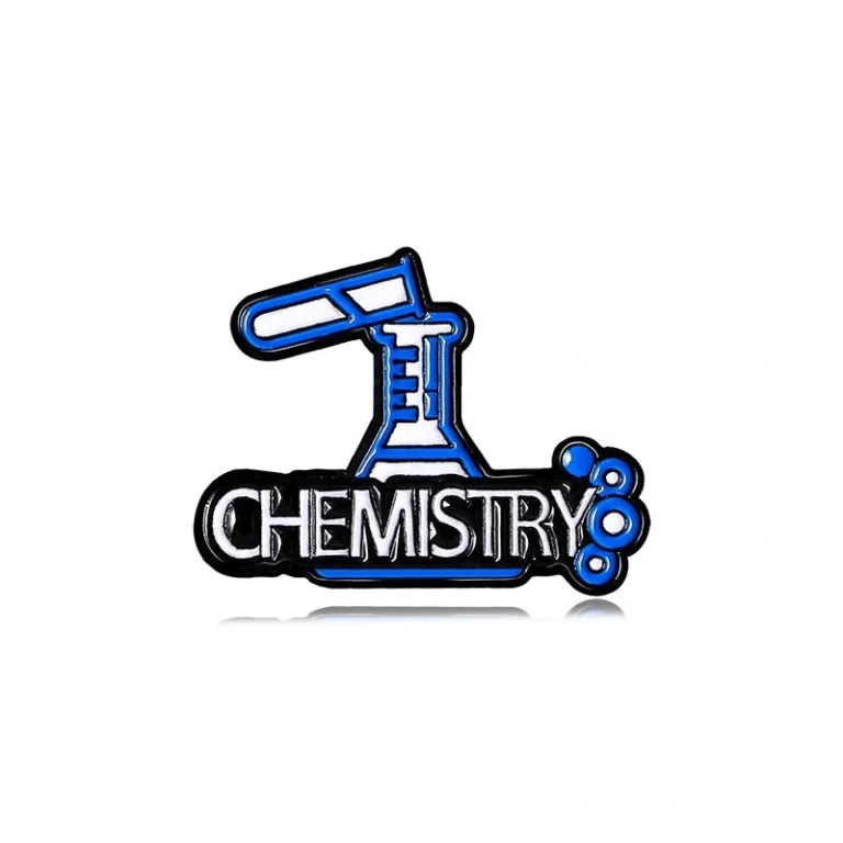 Custom Buy Chemistry Pins Badge - CustomBlitz.com
