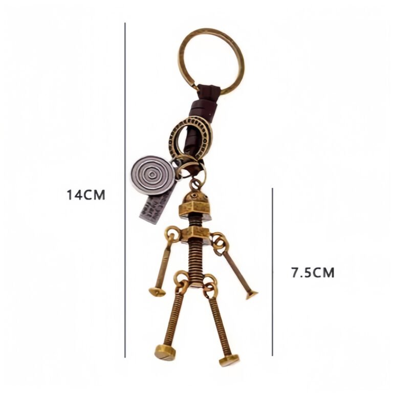 Custom Buy Robot Keychains & Keyrings Size- CustomBlitz