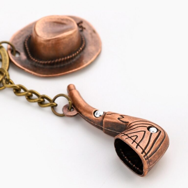 Custom Buy Vintage Hat and Pipe Keychains & Keyrings- CustomBlitz