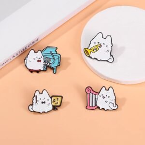 Custom Buy music Cat Conductor Pins Badge Usage Scenarios- CustomBlitz.com