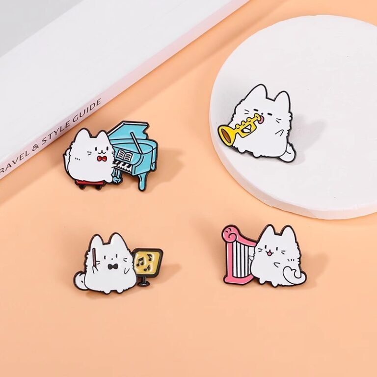 Custom Buy music Cat Conductor Pins Badge Usage Scenarios- CustomBlitz