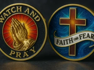 Custom Faith Challenge Coins - CustomBlitz.com