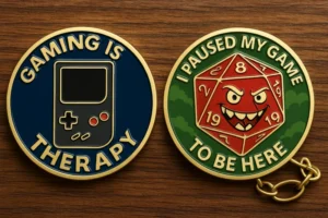 Custom Gamers Challenge Coins - CustomBlitz.com