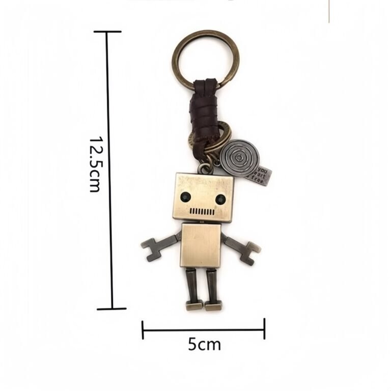 Custom Buy Robot Keychains & Keyrings Size- CustomBlitz