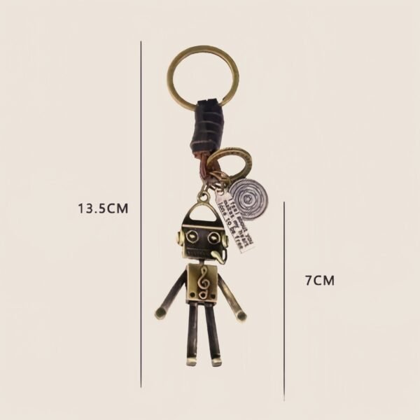 Custom Buy Robot Keychains & Keyrings Size- CustomBlitz.com