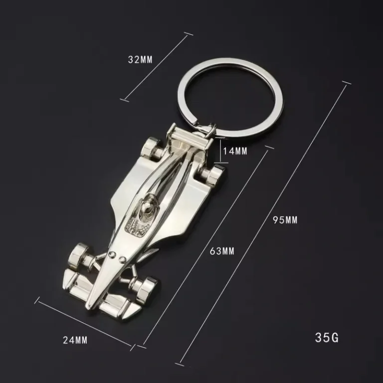 Custom Buy Racing Car Keychains & Keyrings  Size- CustomBlitz
