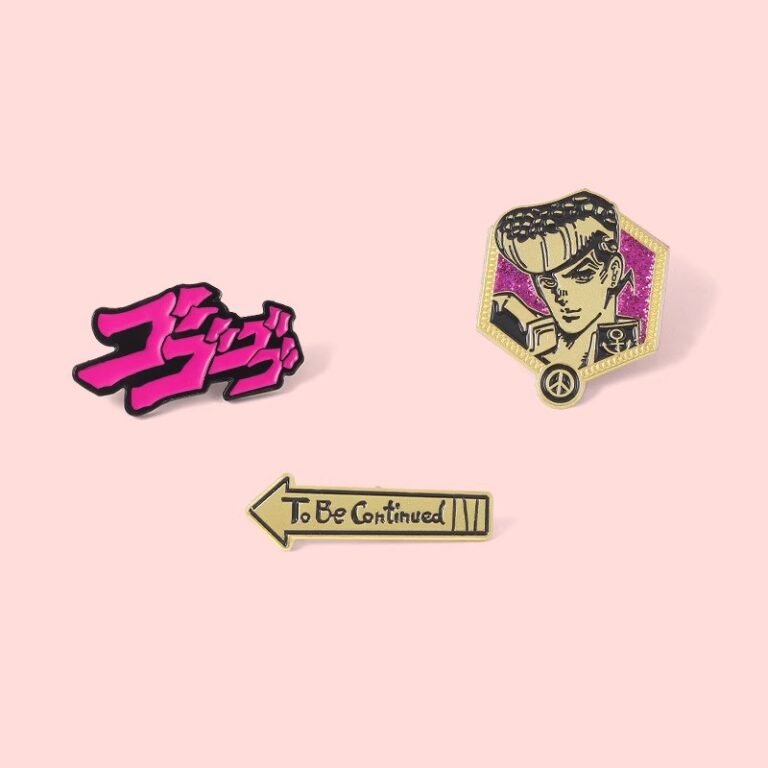 Custom Buy JoJo’s Bizarre Adventure Pins Badge - CustomBlitz