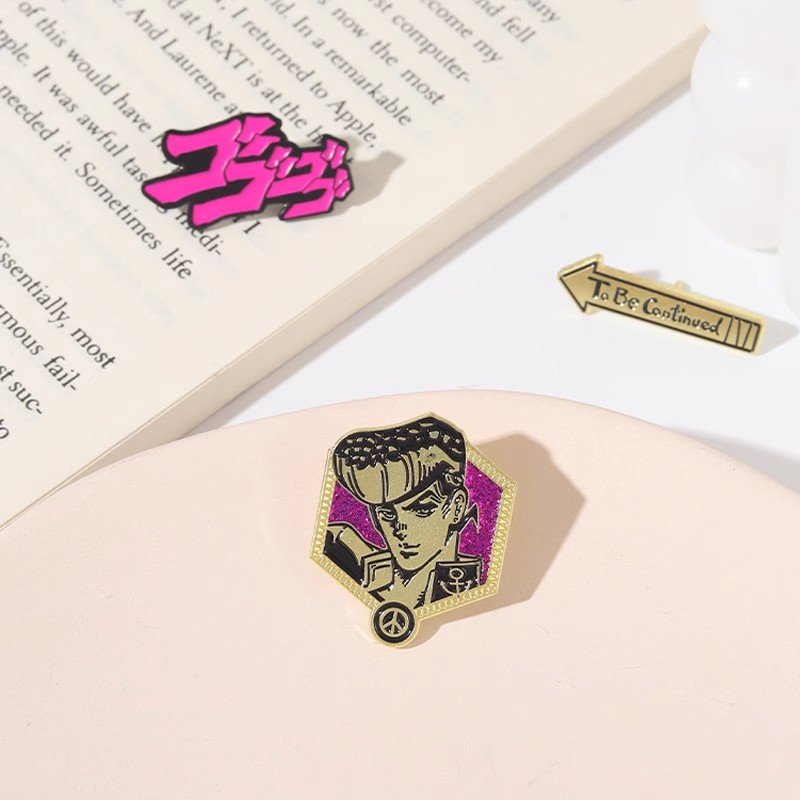 Custom Buy JoJo’s Bizarre Adventure Pins Badge - CustomBlitz.com