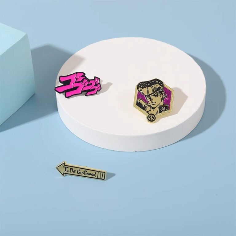 Custom Buy JoJo’s Bizarre Adventure Pins Badge - CustomBlitz