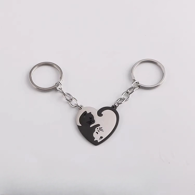 Custom Buy Couple Keychains & Keyrings - CustomBlitz.com