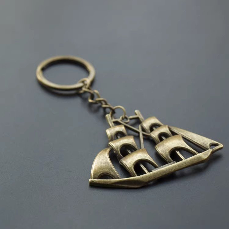 Custom Buy Sailing Ship Keychains & Keyrings - CustomBlitz.com