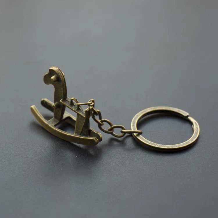 Custom Buy Rocking Horse Keychains & Keyrings - CustomBlitz.com